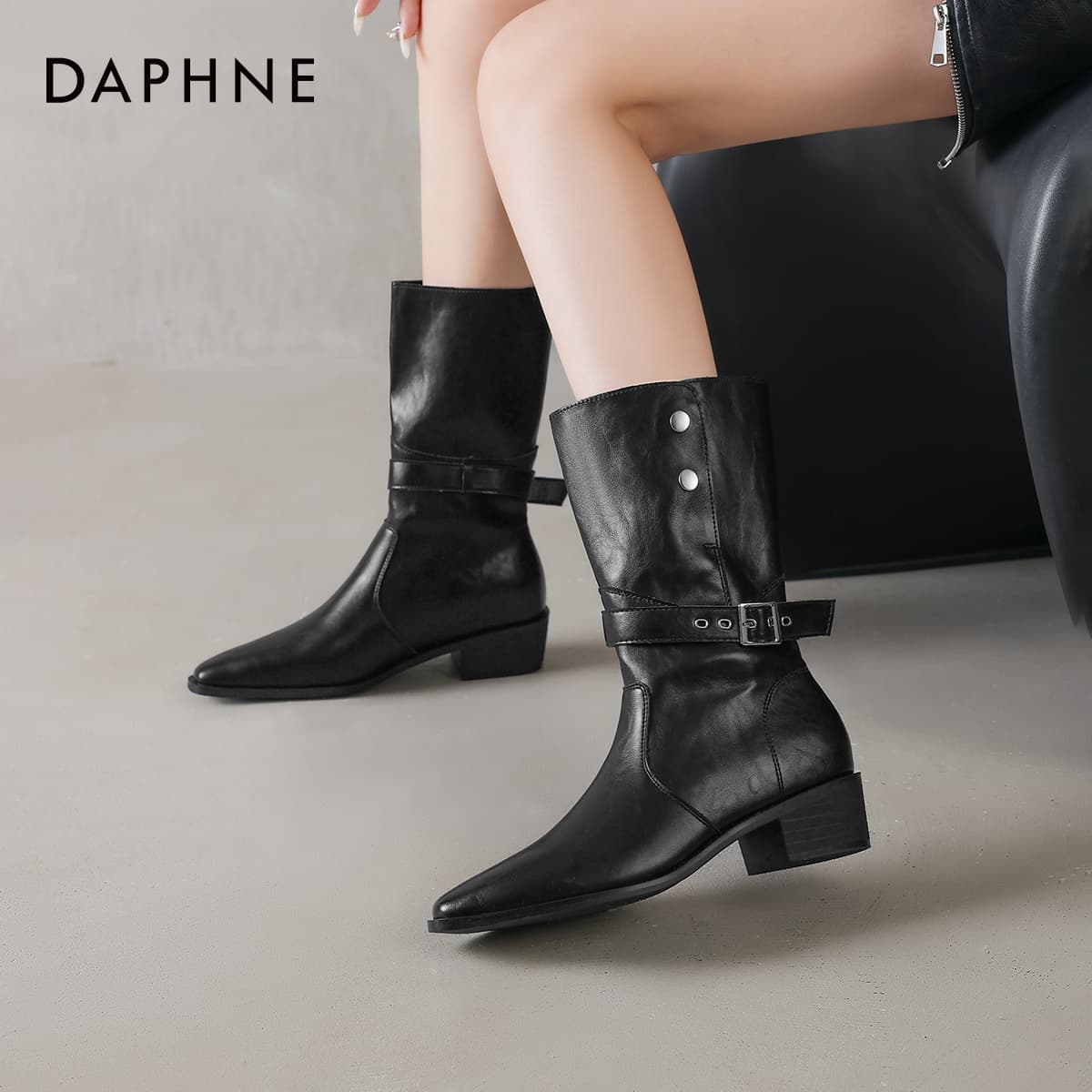 Сапоги Daphne Ботильоны Женские - изображение 7