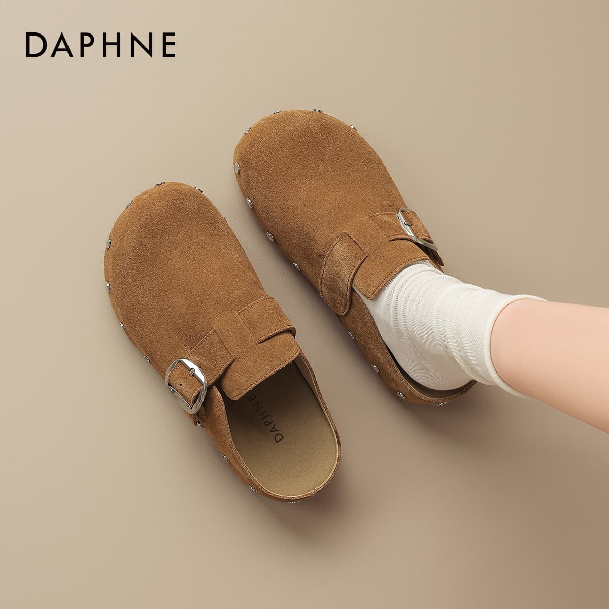 Сандалии DAPHNE Birkenstock Стиль Обувь Верблюжий цвет Женские - изображение 4