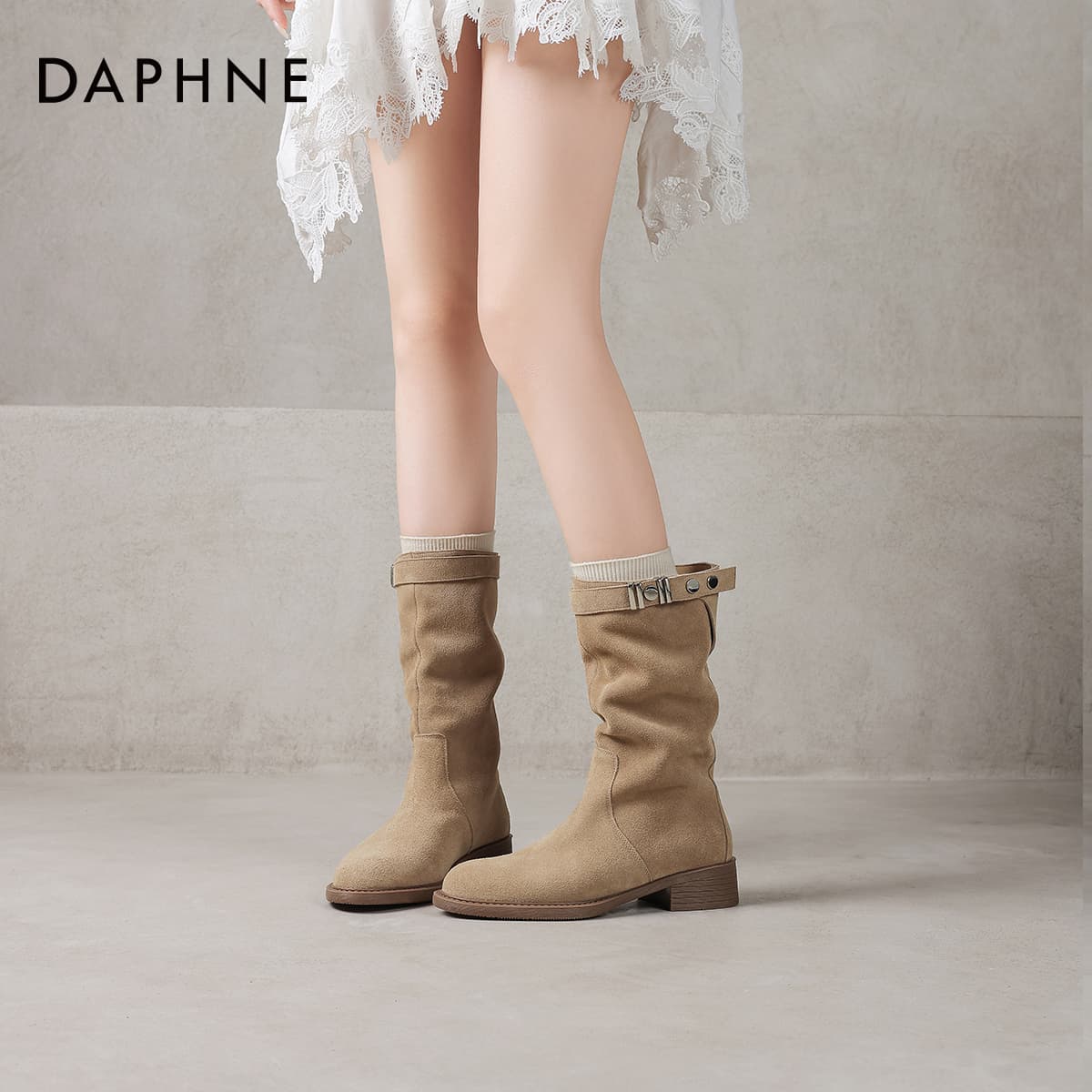 Сапоги DAPHNE Ботильоны Женские - изображение 5