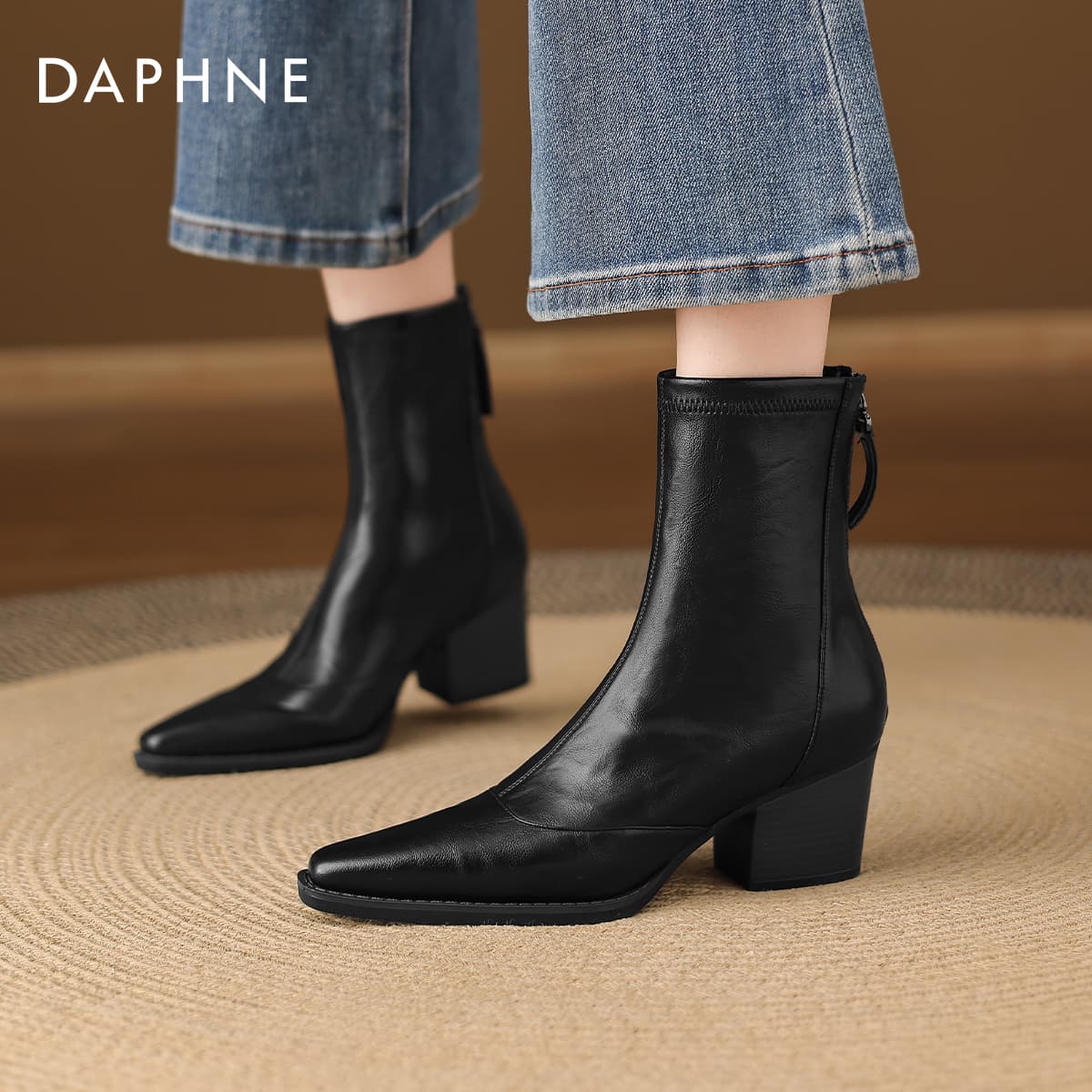 Сапоги DAPHNE Ботильоны Женские - изображение 14