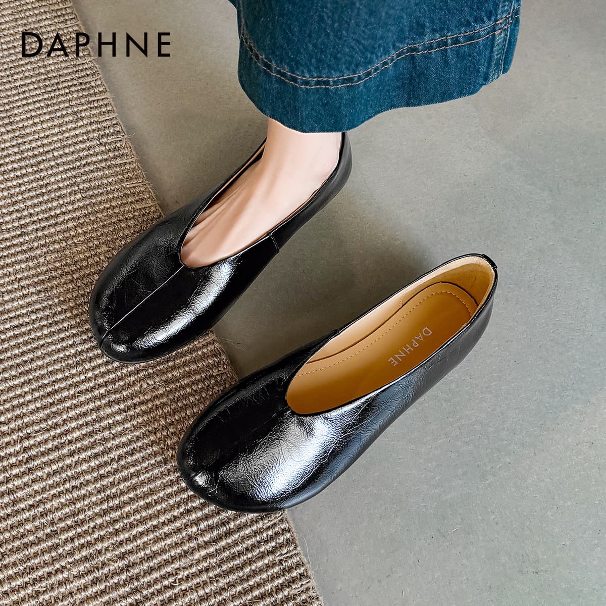 Тапочки DAPHNE Женские Повседневный Обувь без подкладки Женские - изображение 6