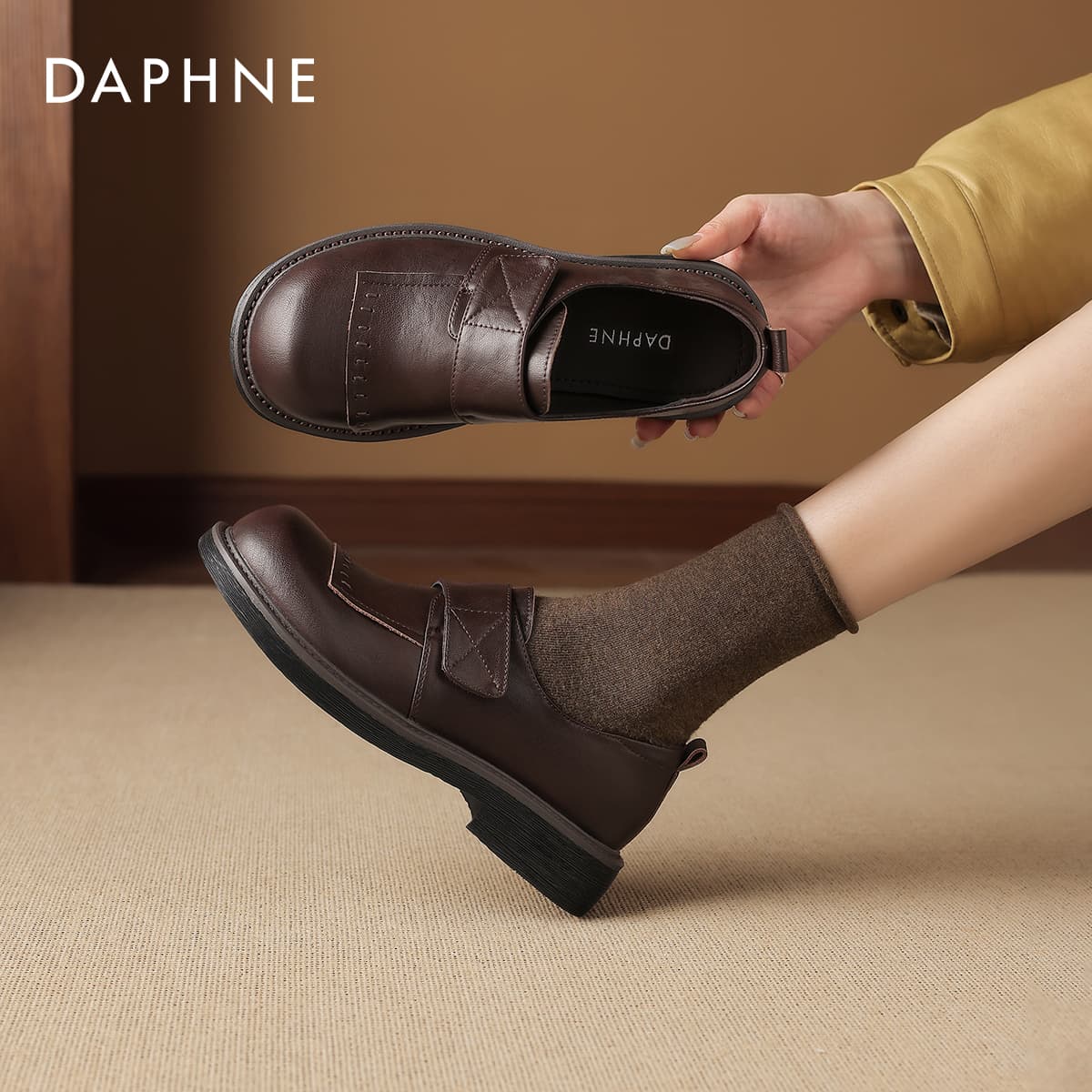 Лоферы DAPHNE Лоферы из синтетической кожи для женщин - изображение 6