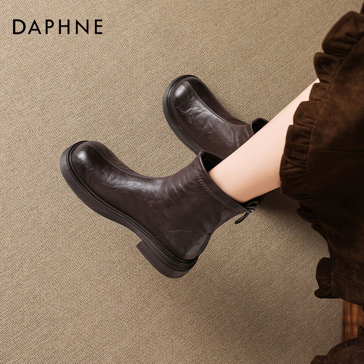 Сапоги DAPHNE Ботильоны Женские - изображение 4