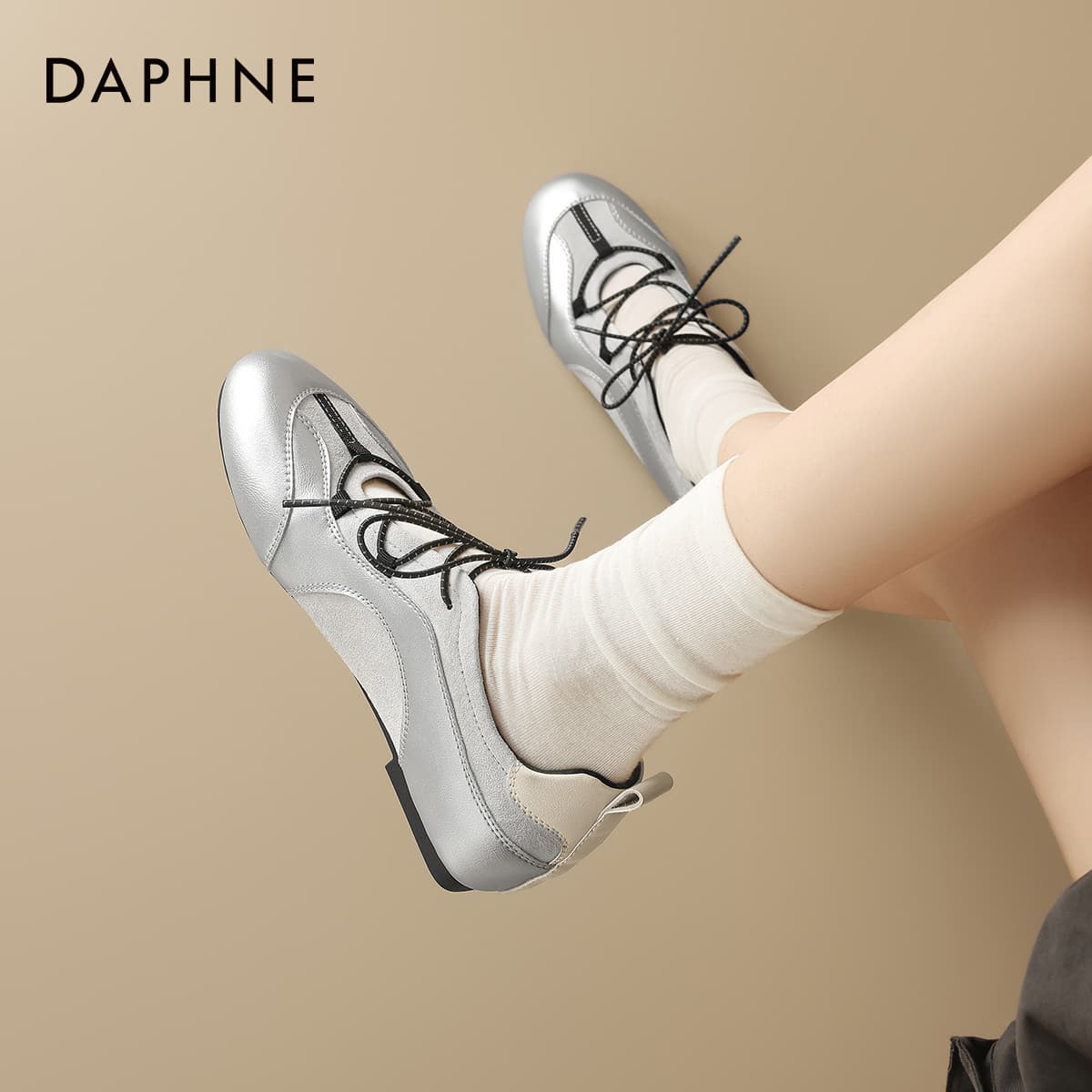 Кроссовки DAPHNE Повседневная обувь Low Топ Женская - изображение 4