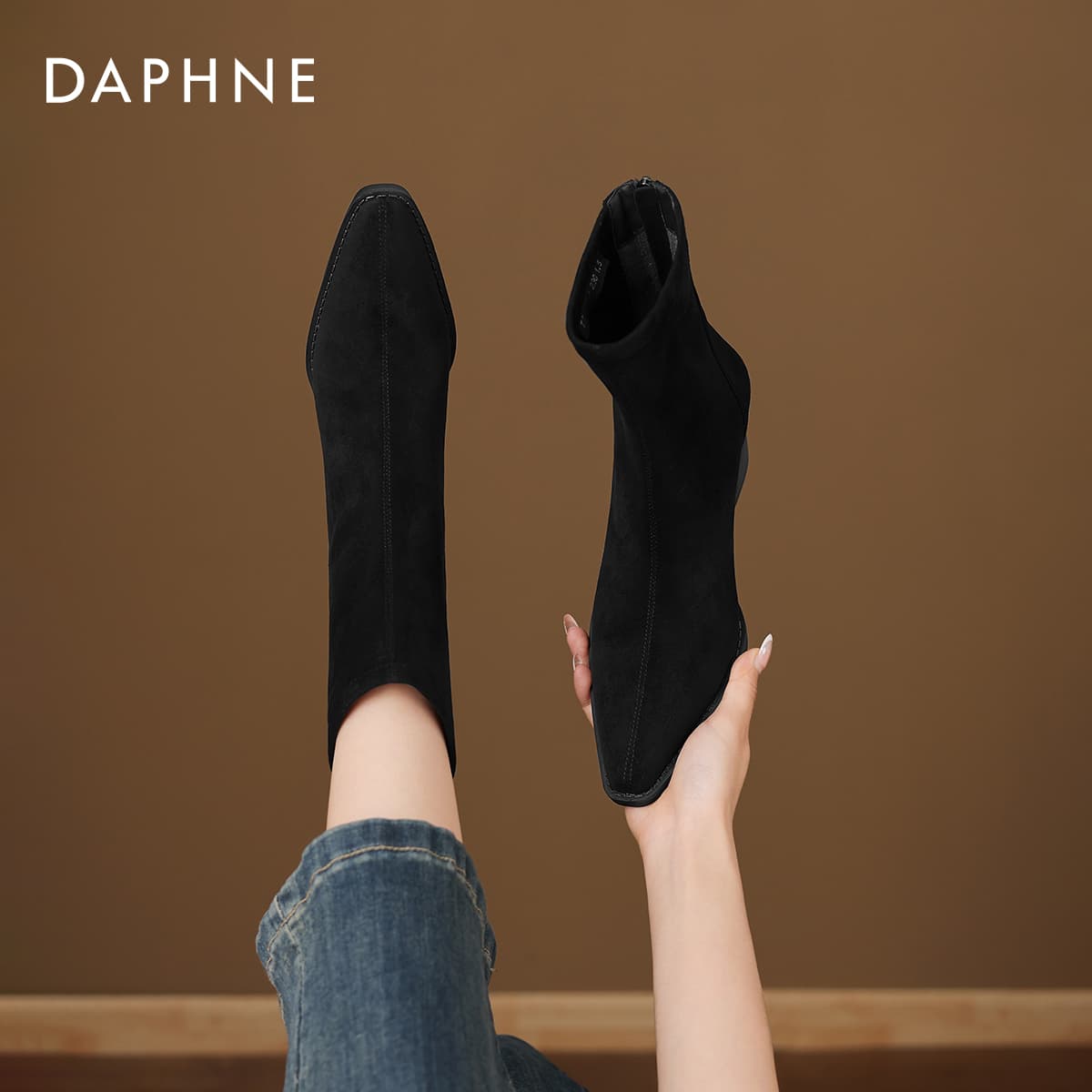 Сапоги DAPHNE Ботильоны Женские - изображение 7