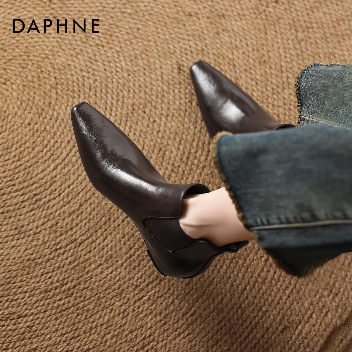 Сапоги DAPHNE Ботильоны Женские - изображение 7