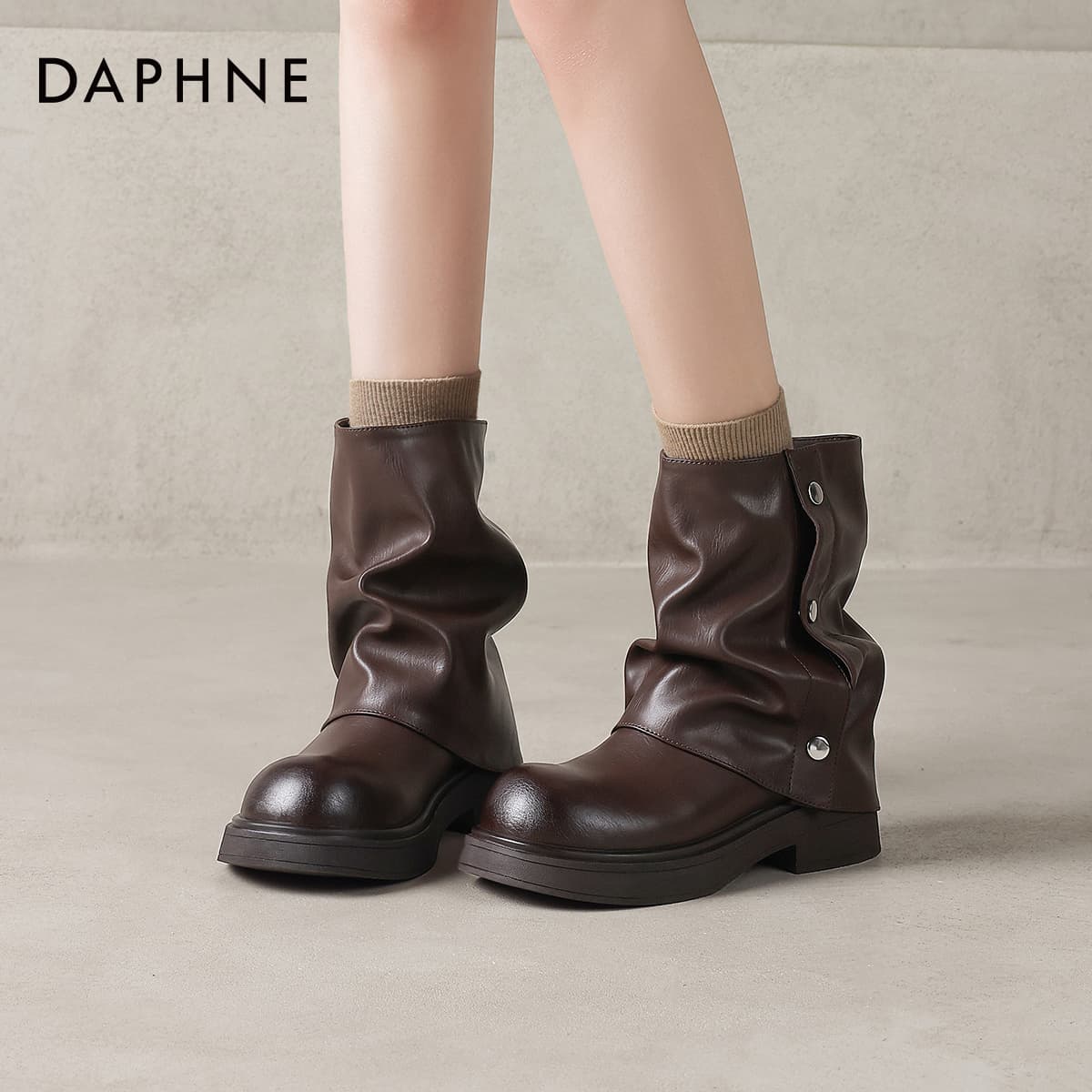 Сапоги DAPHNE Ботильоны Женские - изображение 5