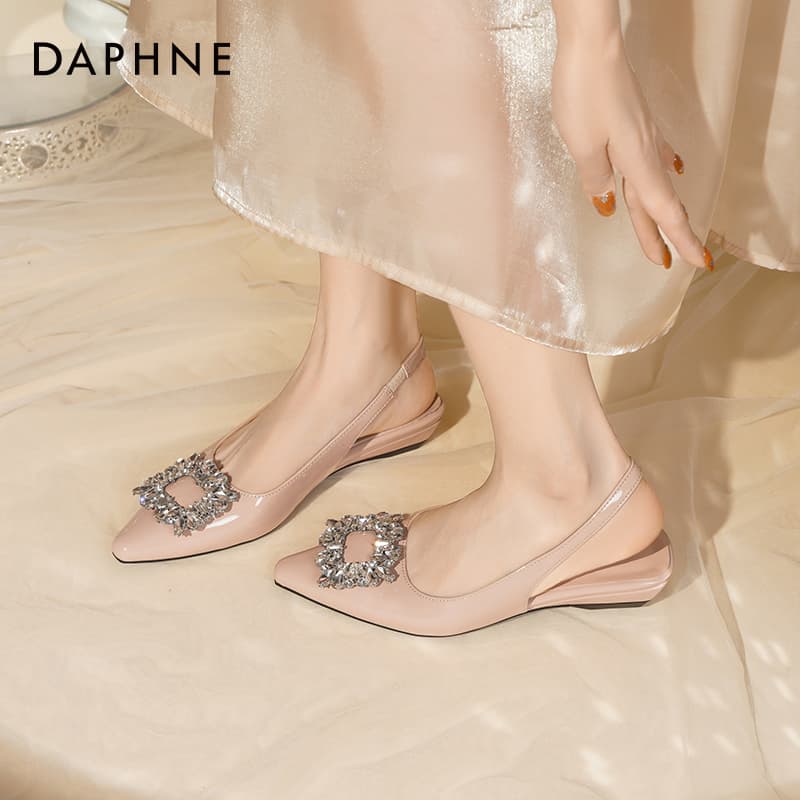 Тапочки DAPHNE Женские Повседневный Обувь без подкладки Женские - изображение 4