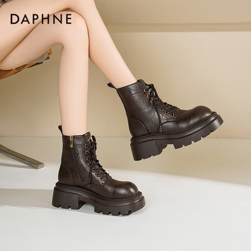 Сапоги DAPHNE Ботильоны Женские - изображение 7