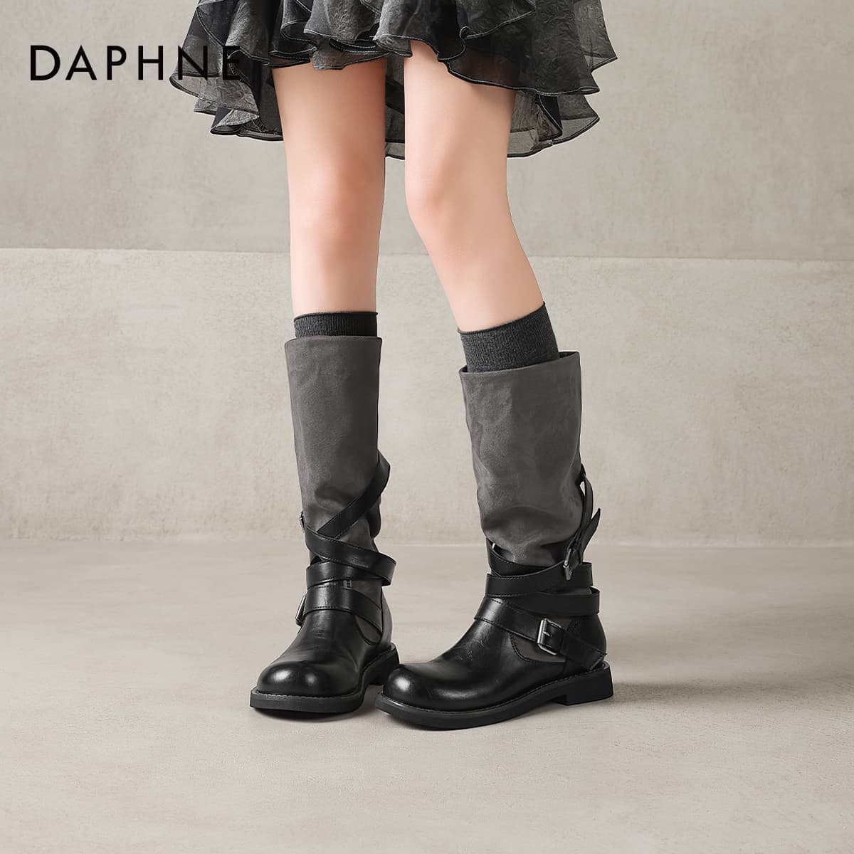 Сапоги DAPHNE Ботильоны Женские - изображение 7