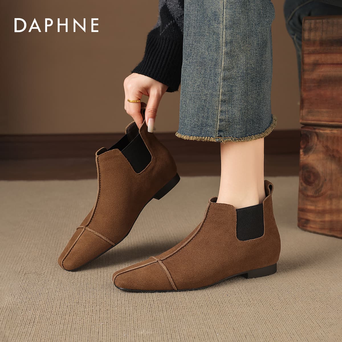 Сапоги Daphne Ботильоны Женские - изображение 3