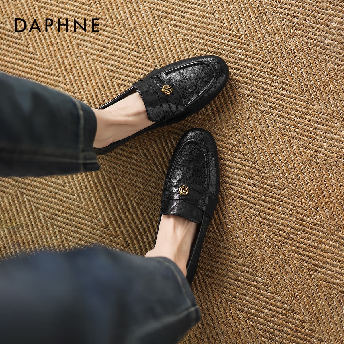 Лоферы Daphne Лоферы из синтетической кожи для женщин - изображение 5