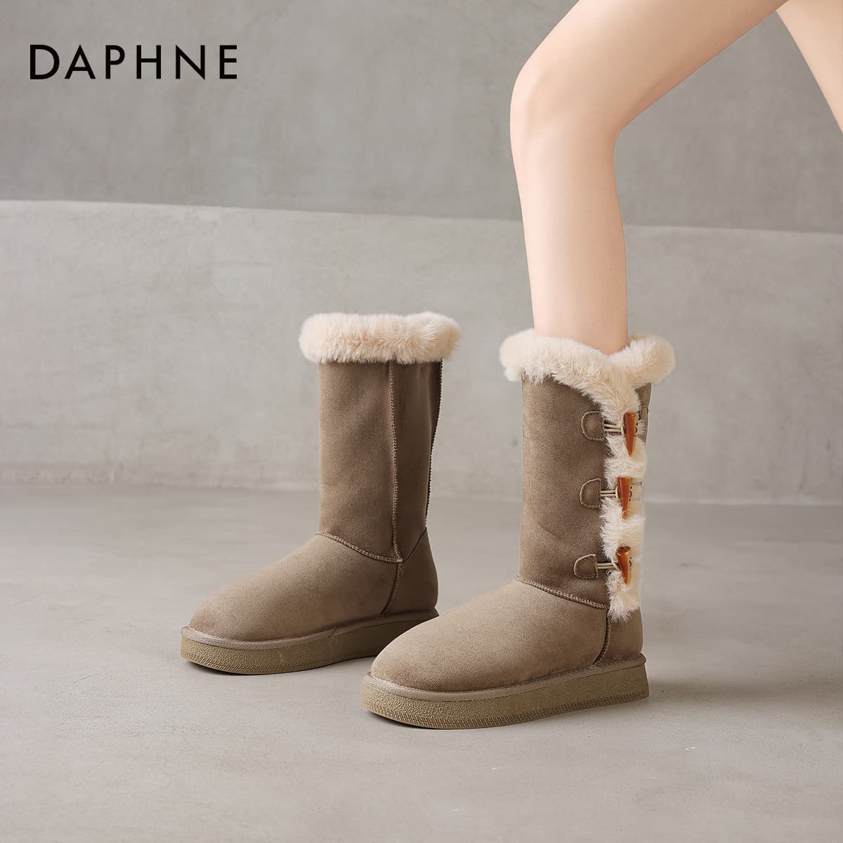 Ботинки зимние Daphne Сноубутсы Женские - изображение 5