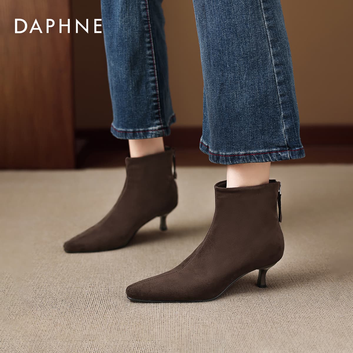 Сапоги DAPHNE Ботильоны Женские - изображение 5