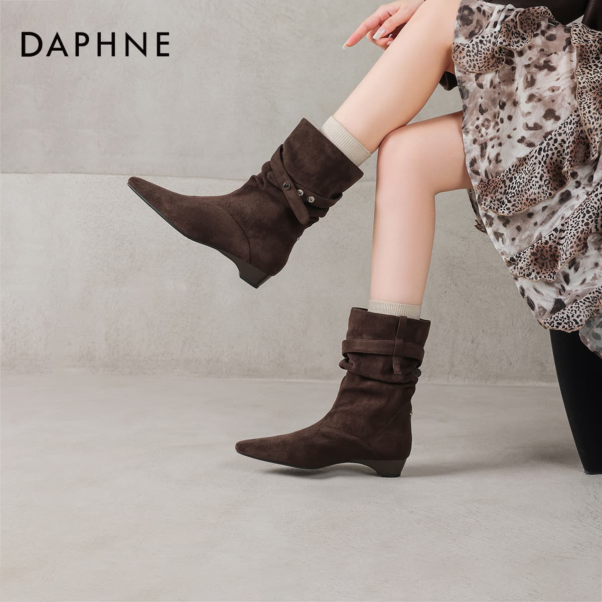 Сапоги DAPHNE Ботильоны Женские - изображение 13