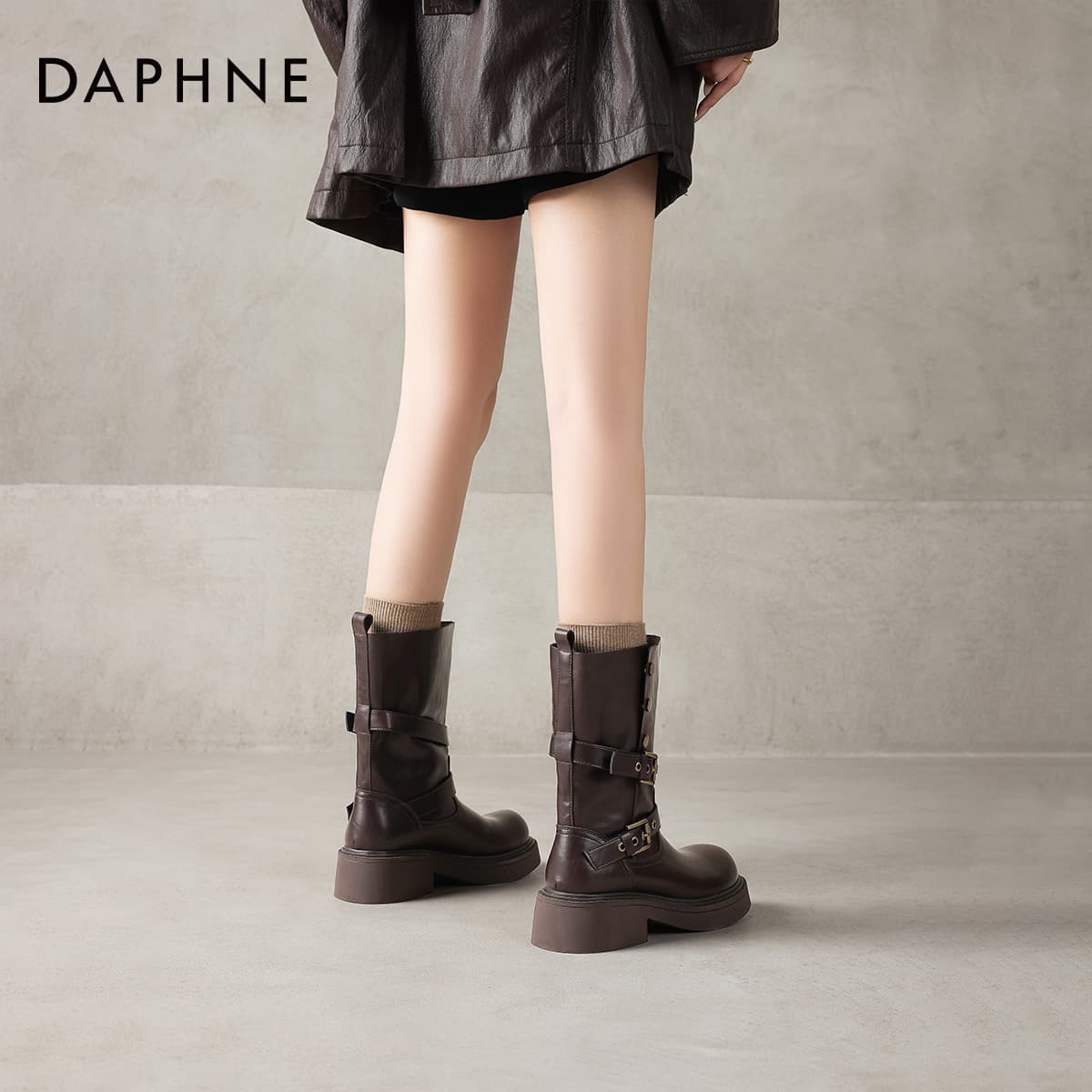 Сапоги DAPHNE Ботильоны Женские - изображение 5