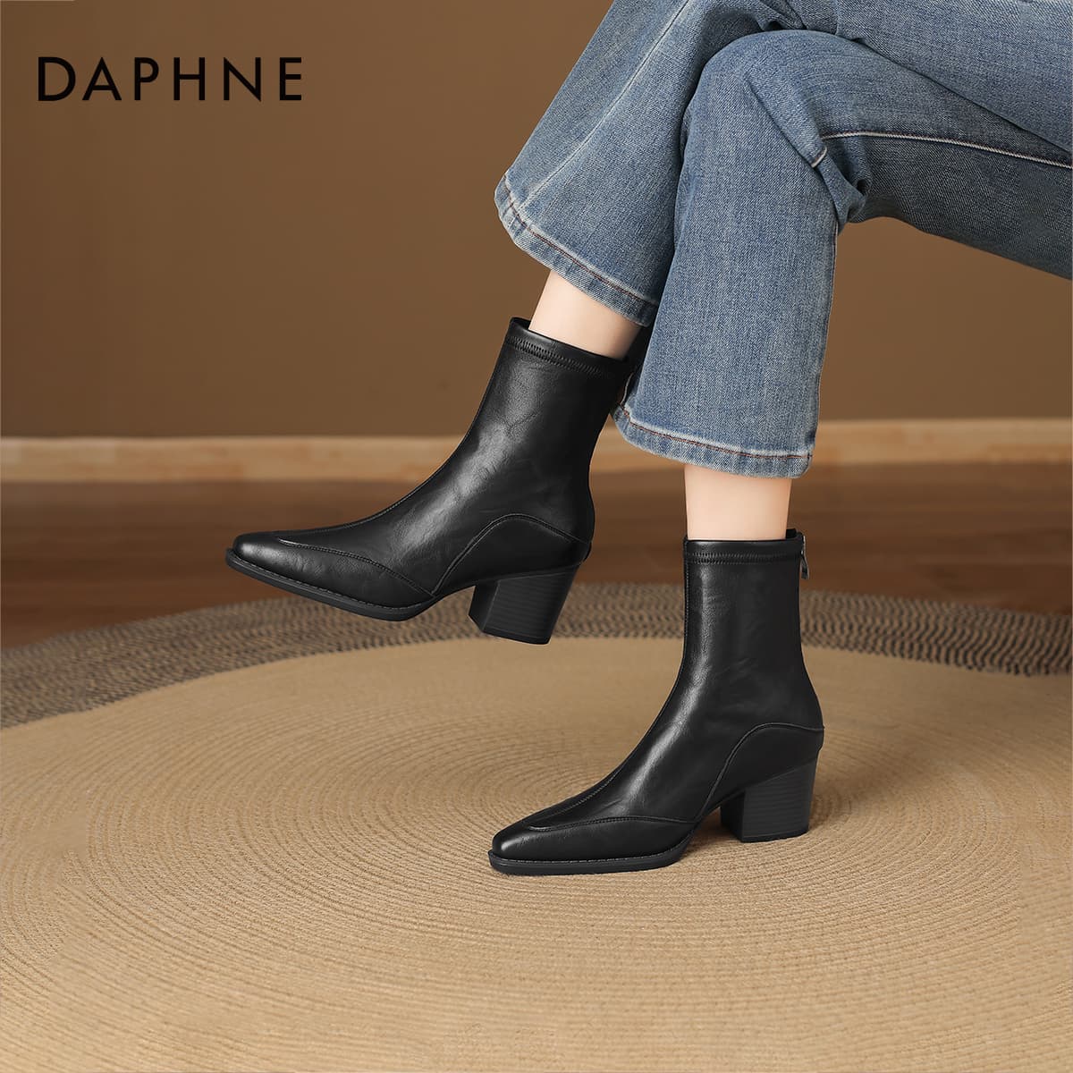 Сапоги DAPHNE Ботильоны Женские - изображение 7
