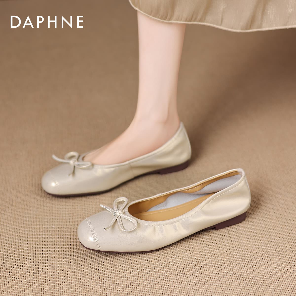 Тапочки DAPHNE Женские Повседневный Обувь без подкладки Женские - изображение 6