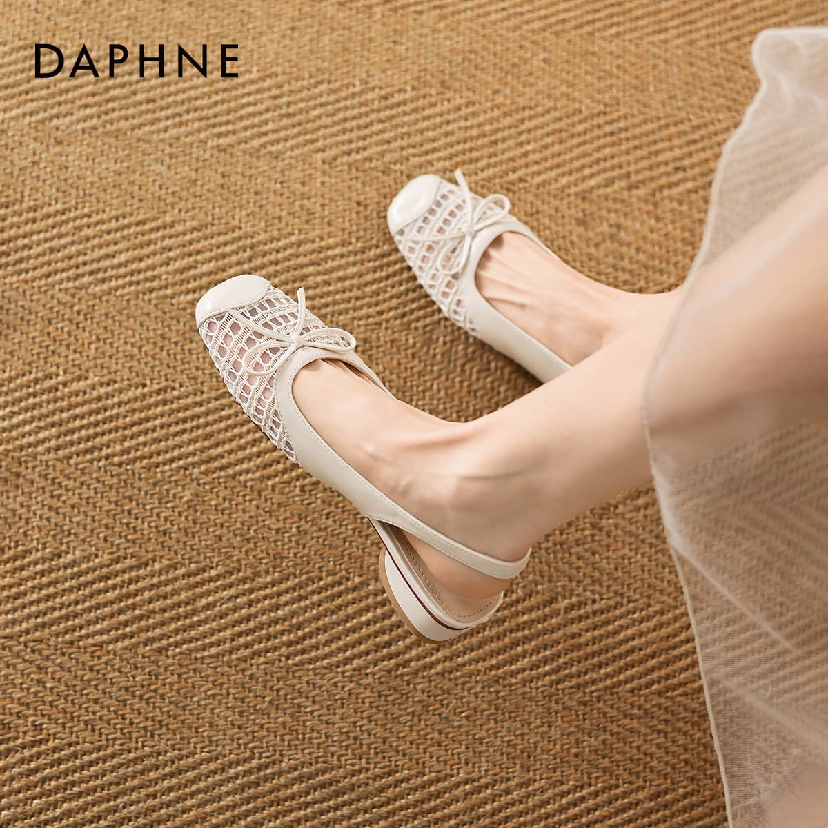 Тапочки DAPHNE Синтетическая кожа текстиль Женские повседневные туфли Женские - изображение 6