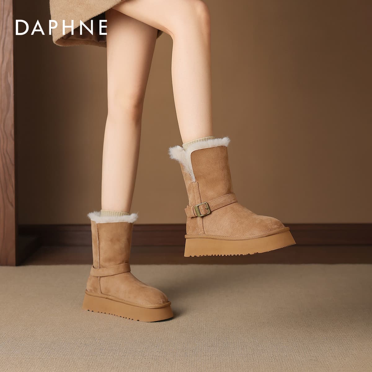 Ботинки зимние DAPHNE 17,5cm Сноубутсы Женские - изображение 6