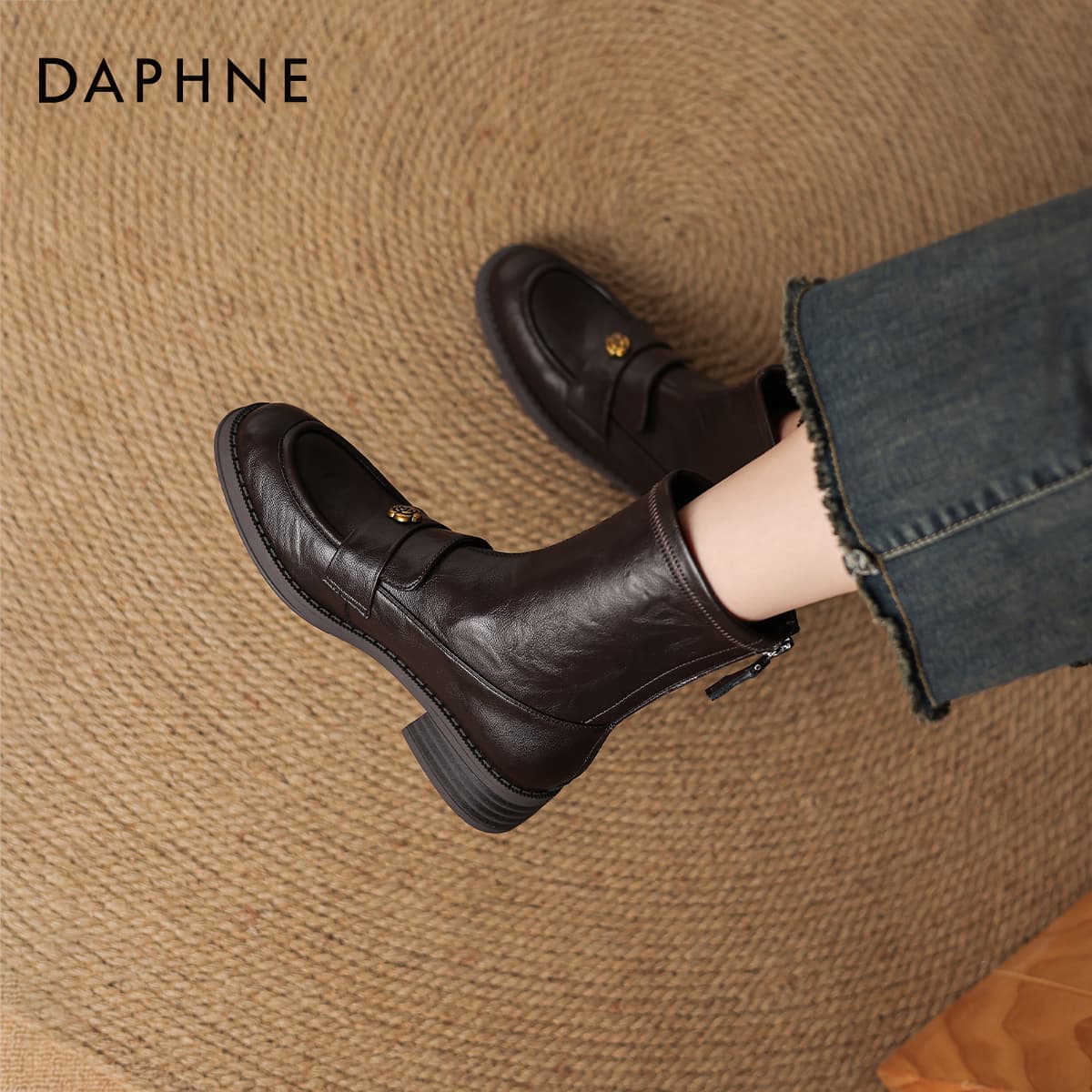 Сапоги DAPHNE Ботильоны Женские - изображение 6