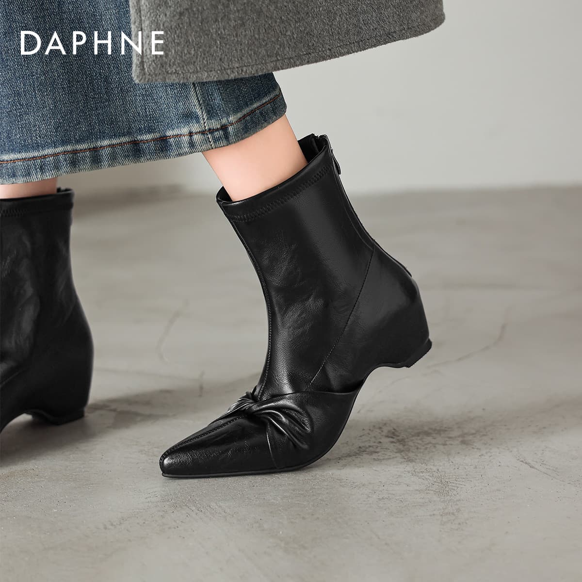 Сапоги DAPHNE Ботильоны Женские - изображение 11
