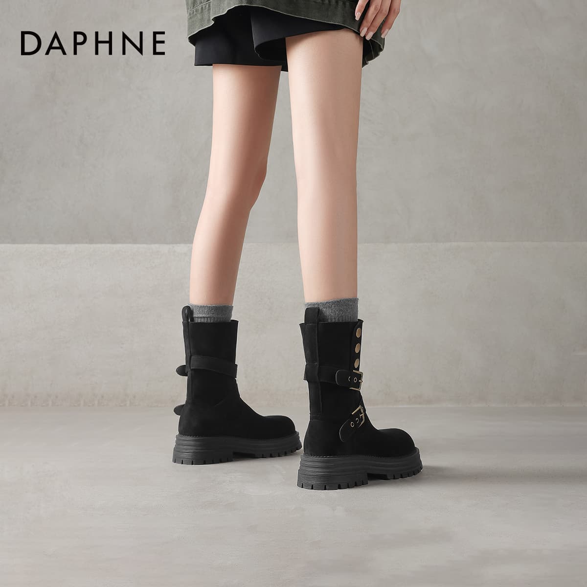 Сапоги DAPHNE Ботильоны Женские - изображение 5