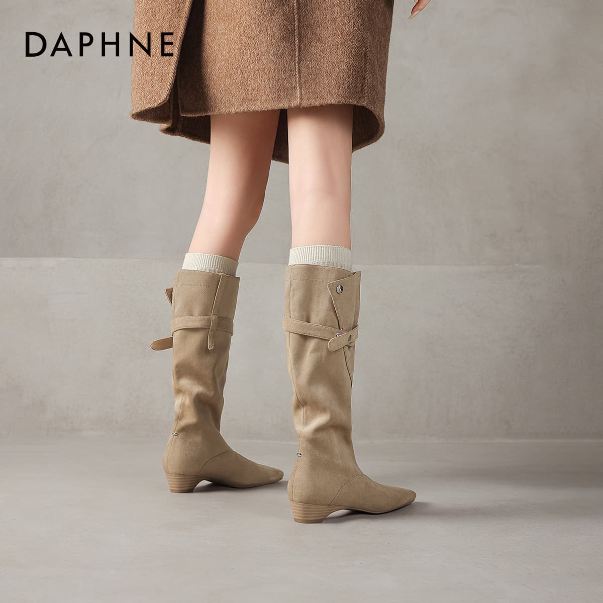 Сапоги DAPHNE Ботильоны High Топ Женские - изображение 7