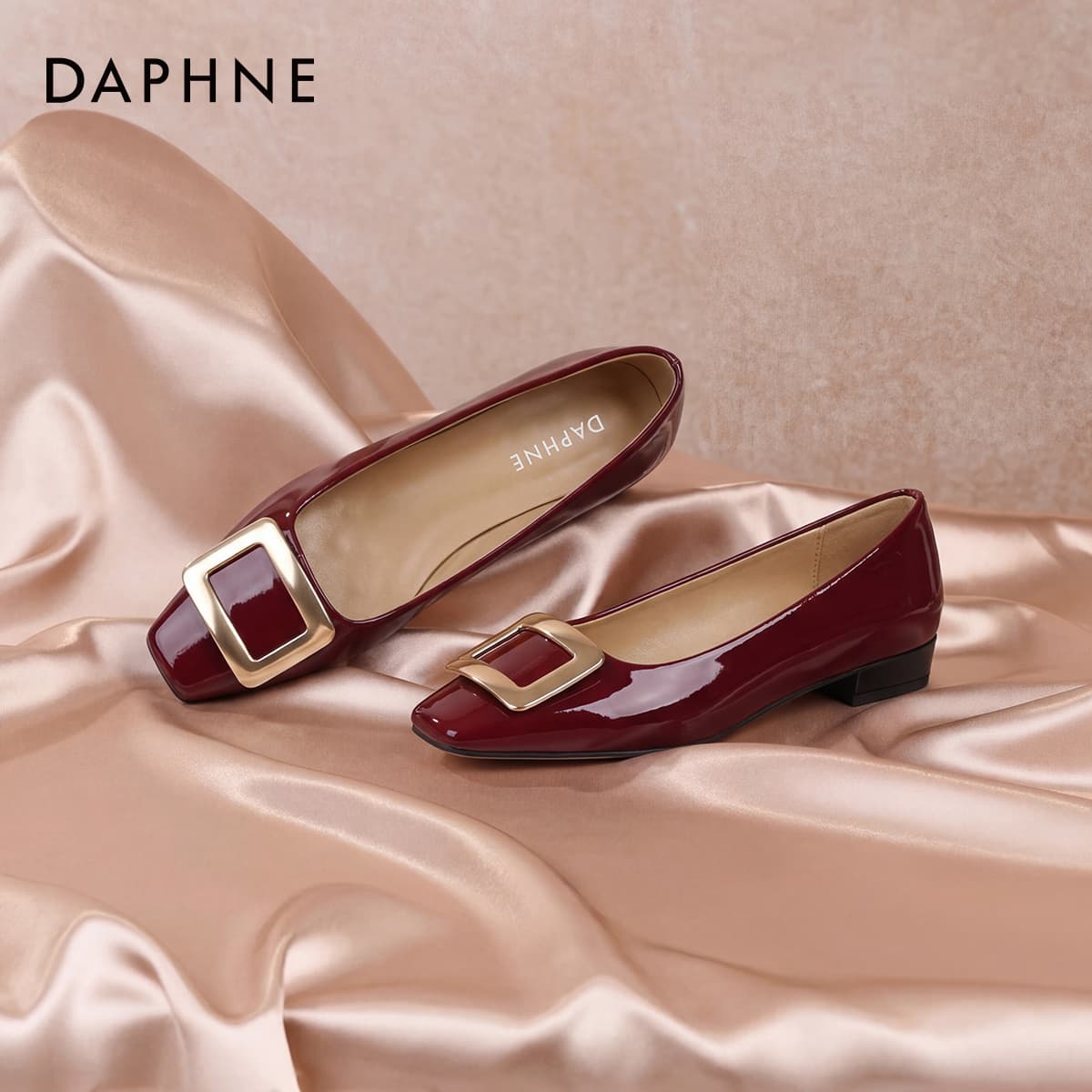 Тапочки DAPHNE Синтетическая кожа Лакированная кожа Женские повседневные туфли Женские - изображение 7