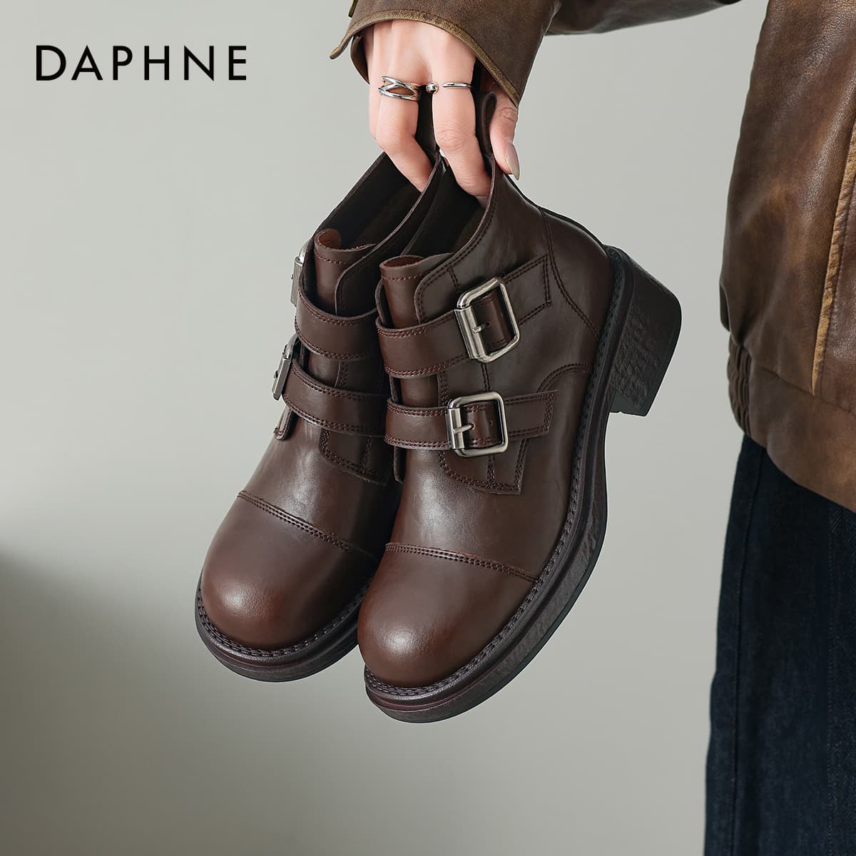 Сапоги Daphne Ботильоны Женские - изображение 5