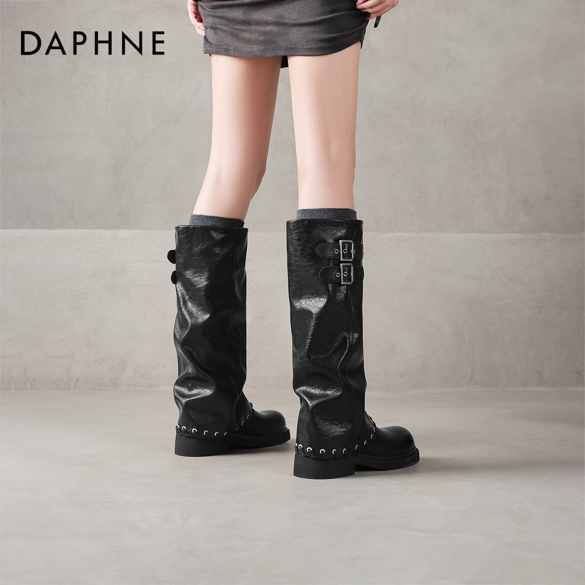 Сапоги DAPHNE Ботильоны Женские - изображение 5