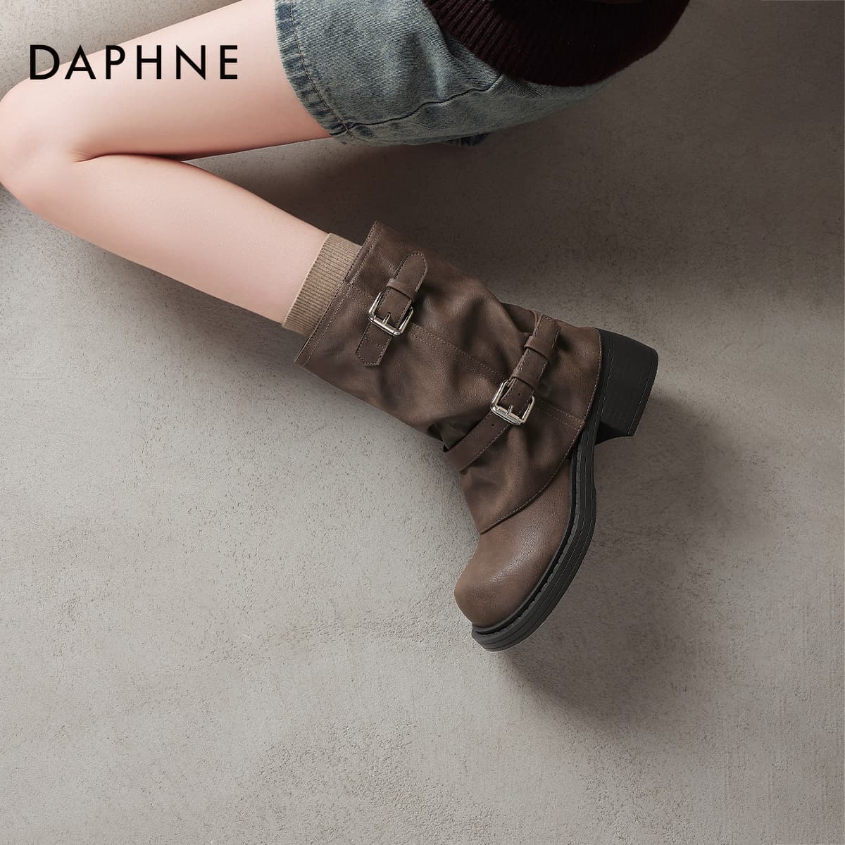 Сапоги Daphne Ботильоны Женские - изображение 6