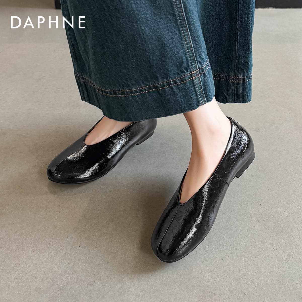 Тапочки DAPHNE Женские Повседневный Обувь без подкладки Женские - изображение 3
