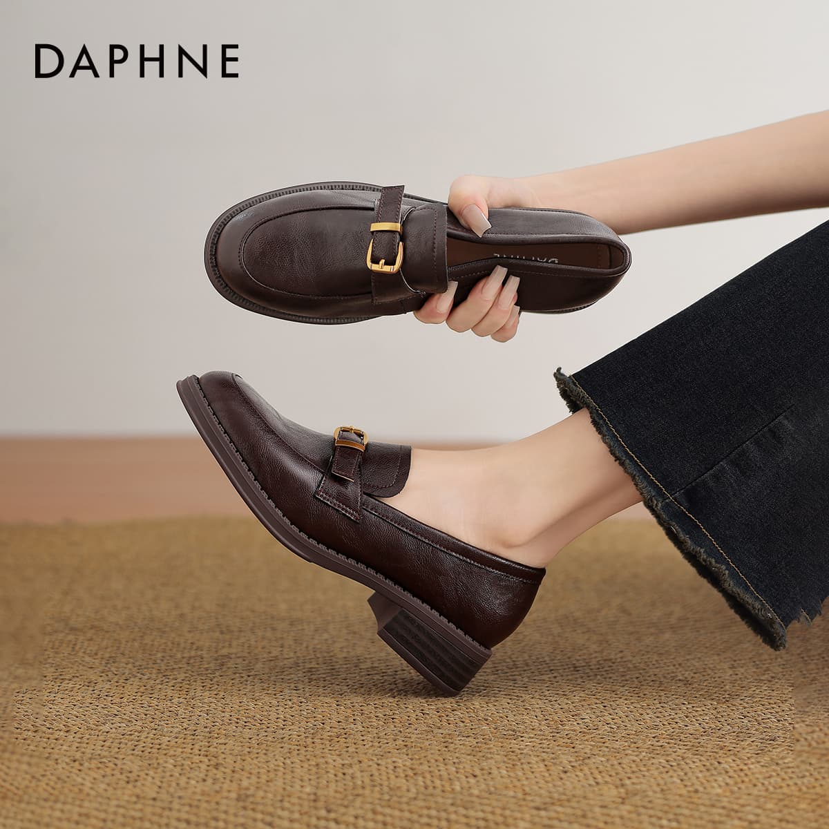 Лоферы DAPHNE Лоферы из синтетической кожи для женщин - изображение 7