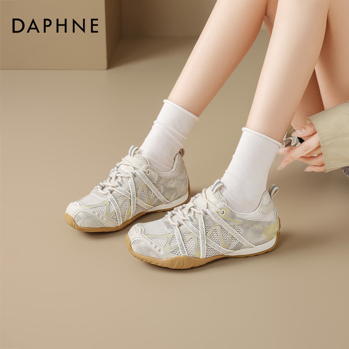 Кроссовки DAPHNE Повседневная обувь Low Топ Женская - изображение 6