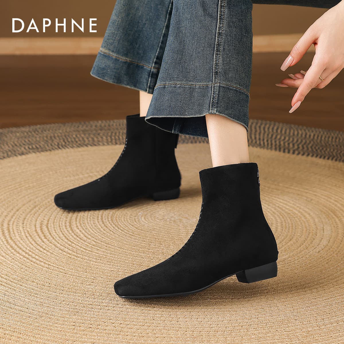 Сапоги Daphne Ткань Ботильоны Женские - изображение 5