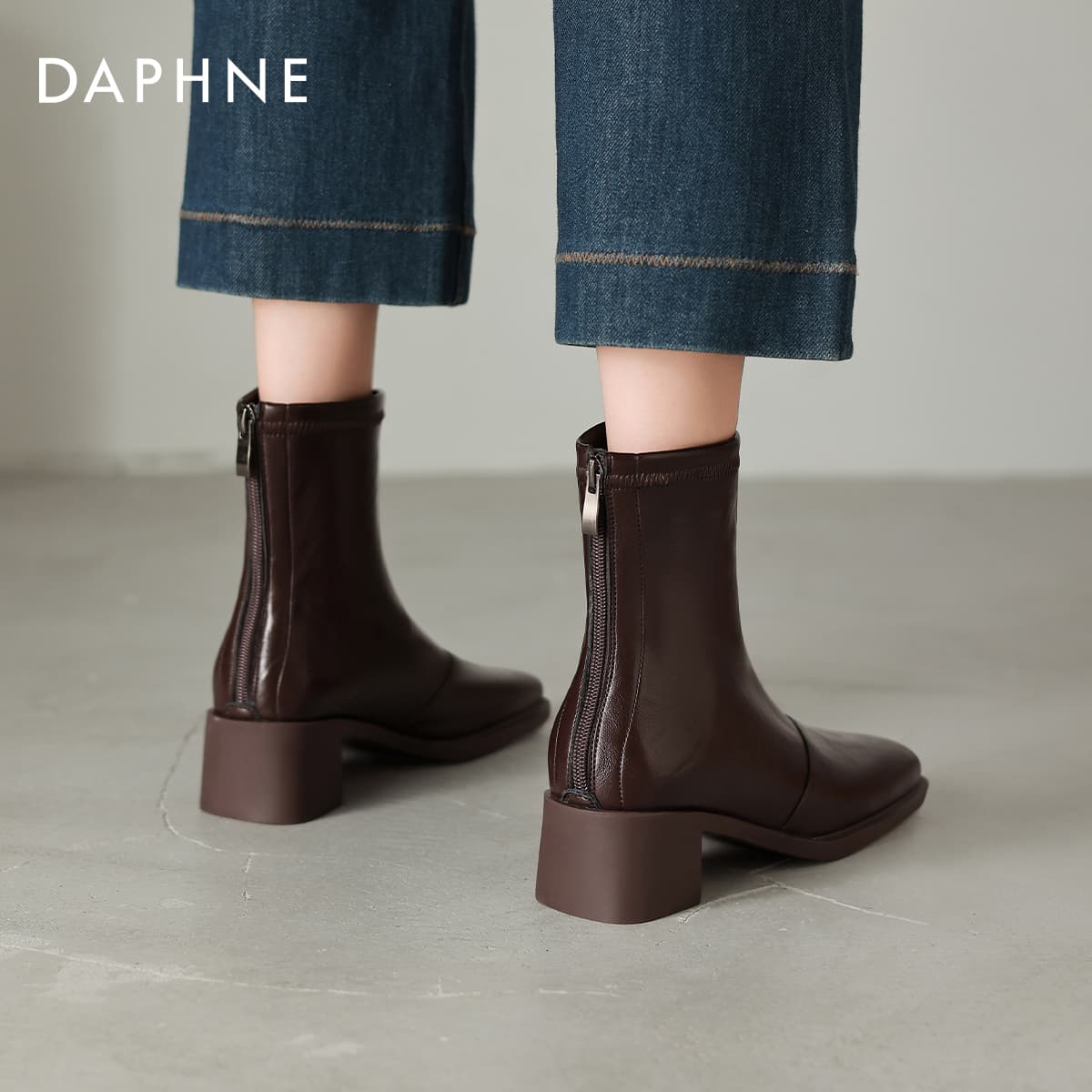 Сапоги DAPHNE Ботильоны Женские - изображение 5