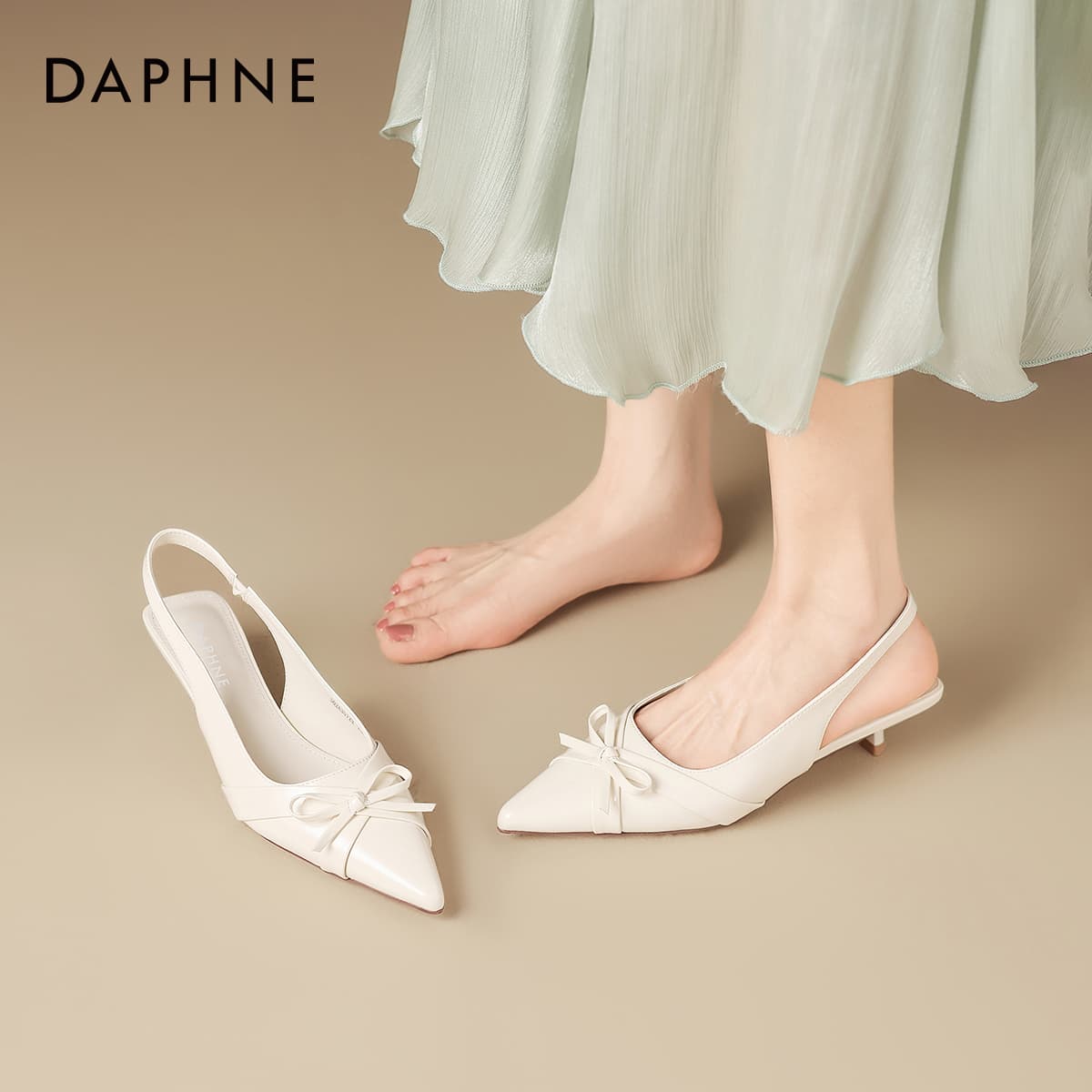 Туфли DAPHNE PU (полиуретан) Узкий каблук Высокие каблуки Женские - изображение 4