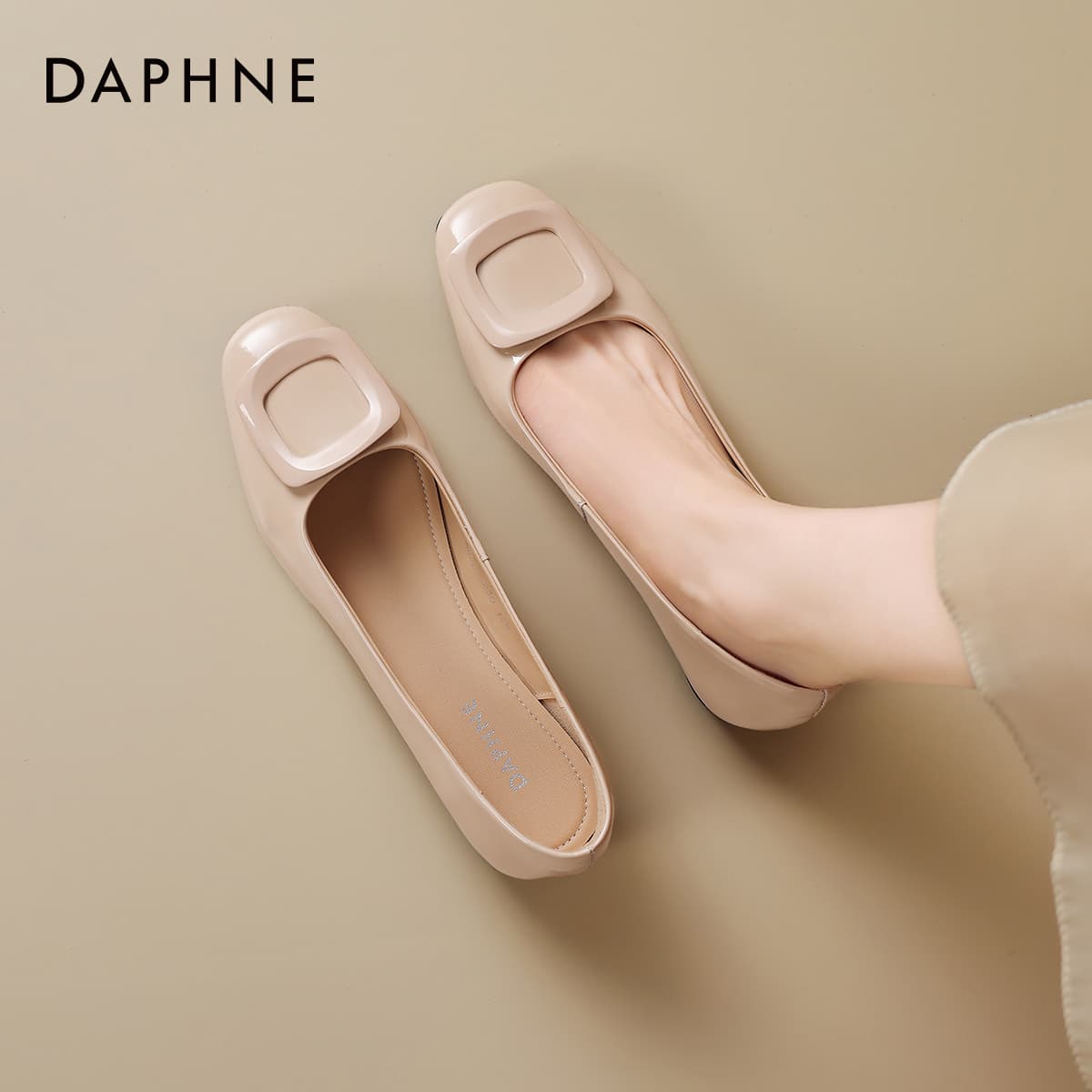 Тапочки DAPHNE Женские Повседневный Обувь без подкладки Женские - изображение 5
