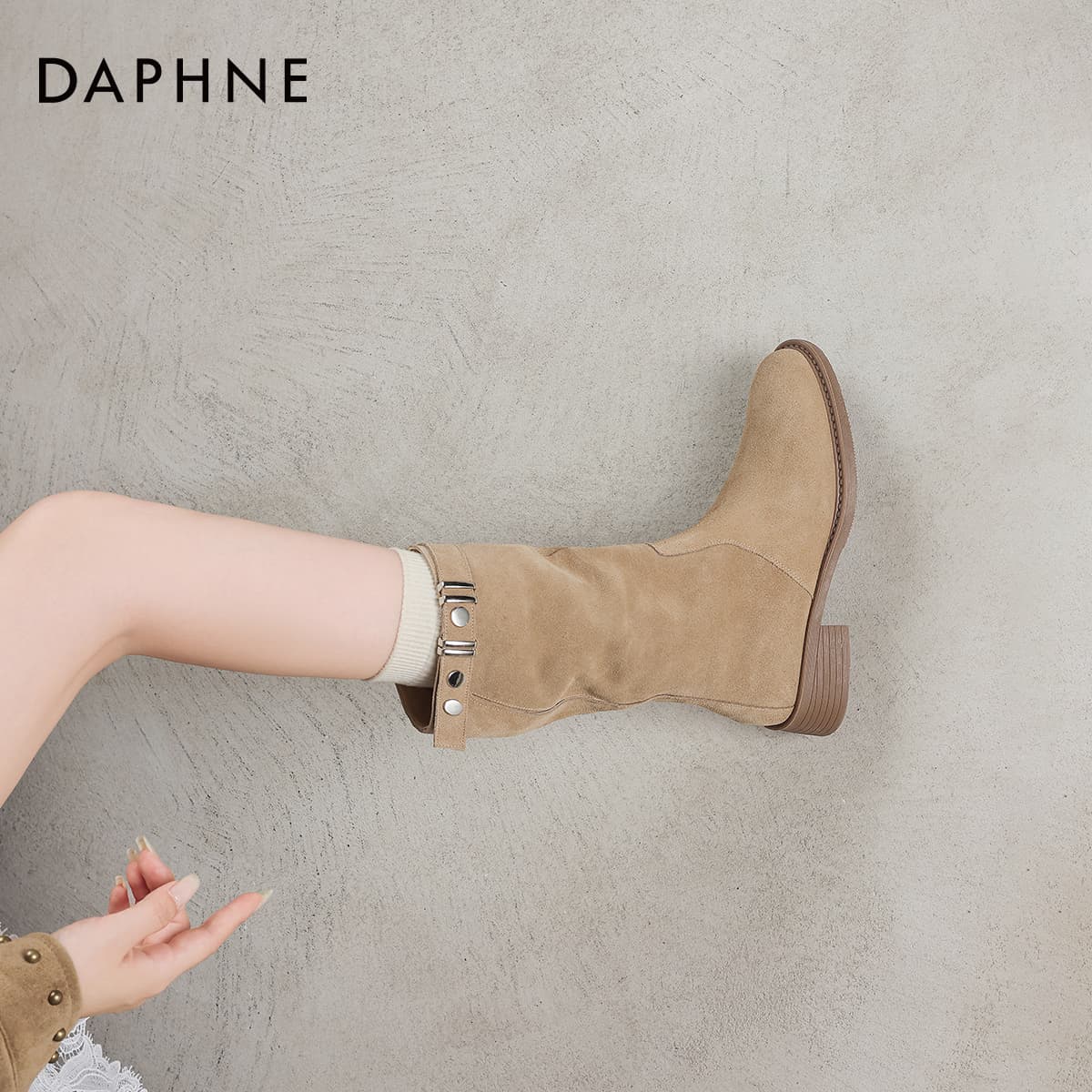 Сапоги DAPHNE Ботильоны Женские - изображение 7
