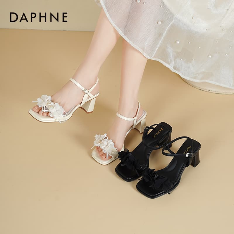 Шлёпанцы DAPHNE One Шнуровочные Сандалии Женские - изображение 8