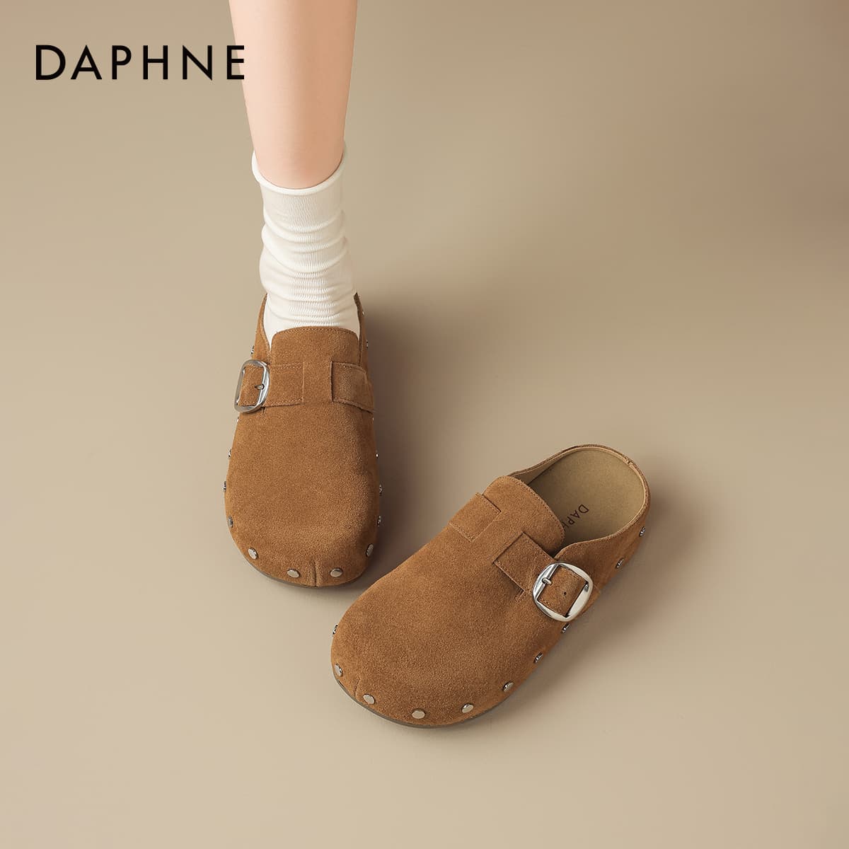 Сандалии DAPHNE Birkenstock Стиль Обувь Верблюжий цвет Женские - изображение 6