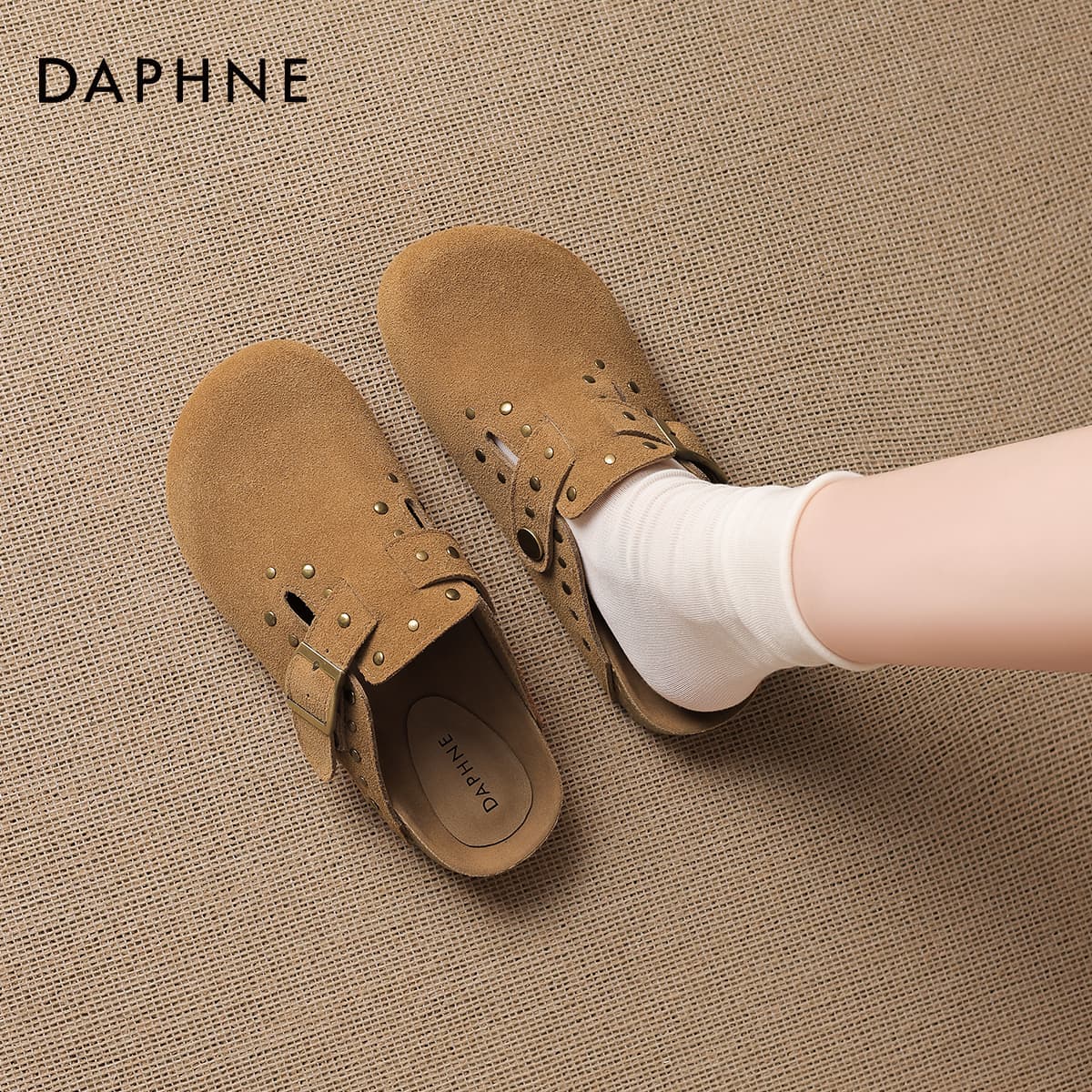 Сандалии DAPHNE Закрытые тапочки Женские - изображение 4