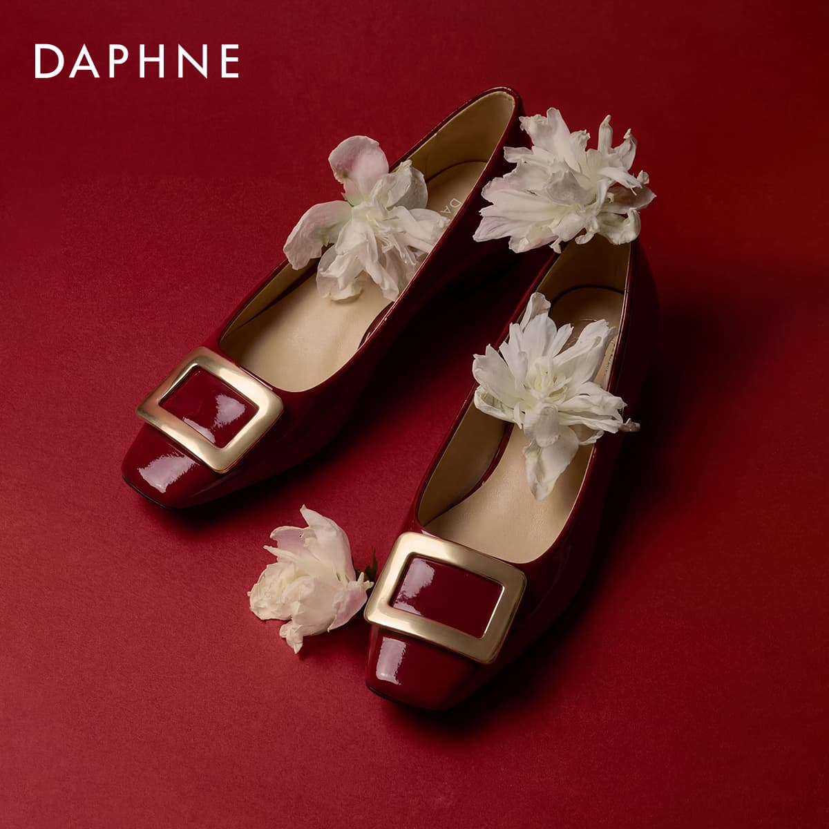 Тапочки DAPHNE Синтетическая кожа Лакированная кожа Женские повседневные туфли Женские - изображение 6