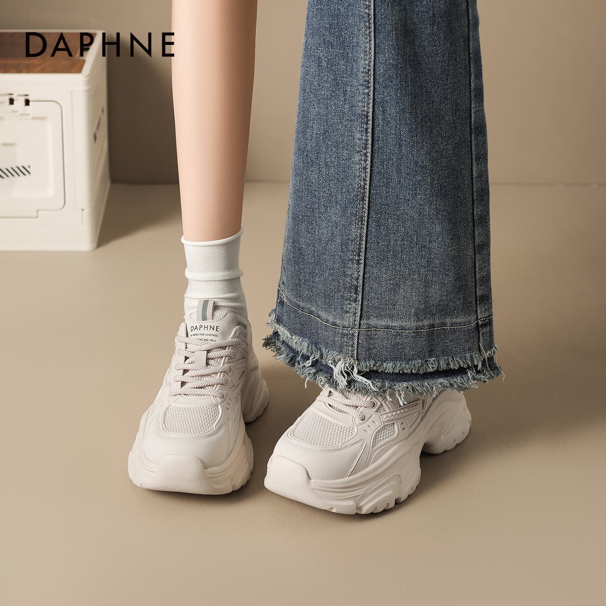 Кроссовки DAPHNE Низкий топ массивные кроссовки женские - изображение 2
