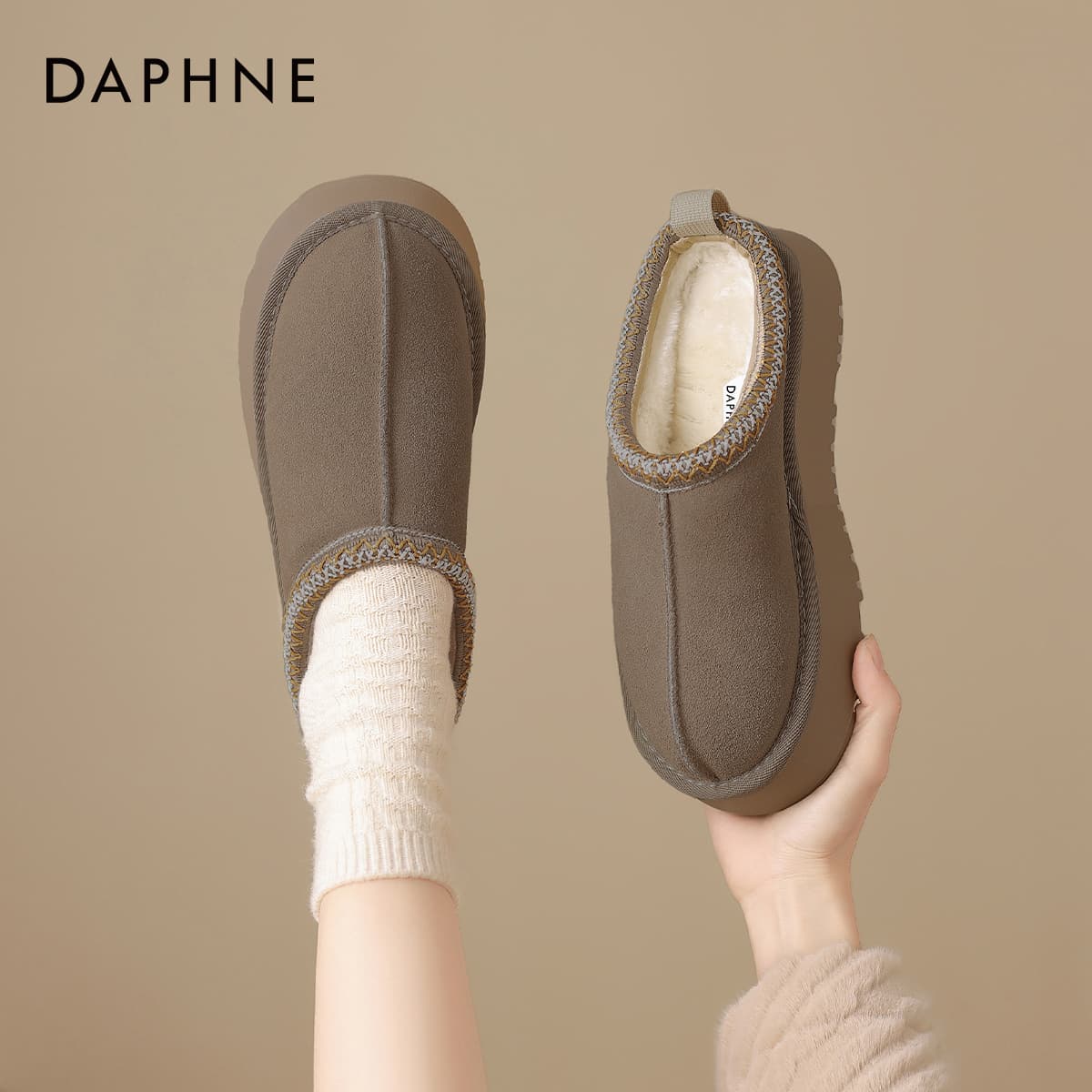 Ботинки зимние Daphne Сноубутсы Женские - изображение 5