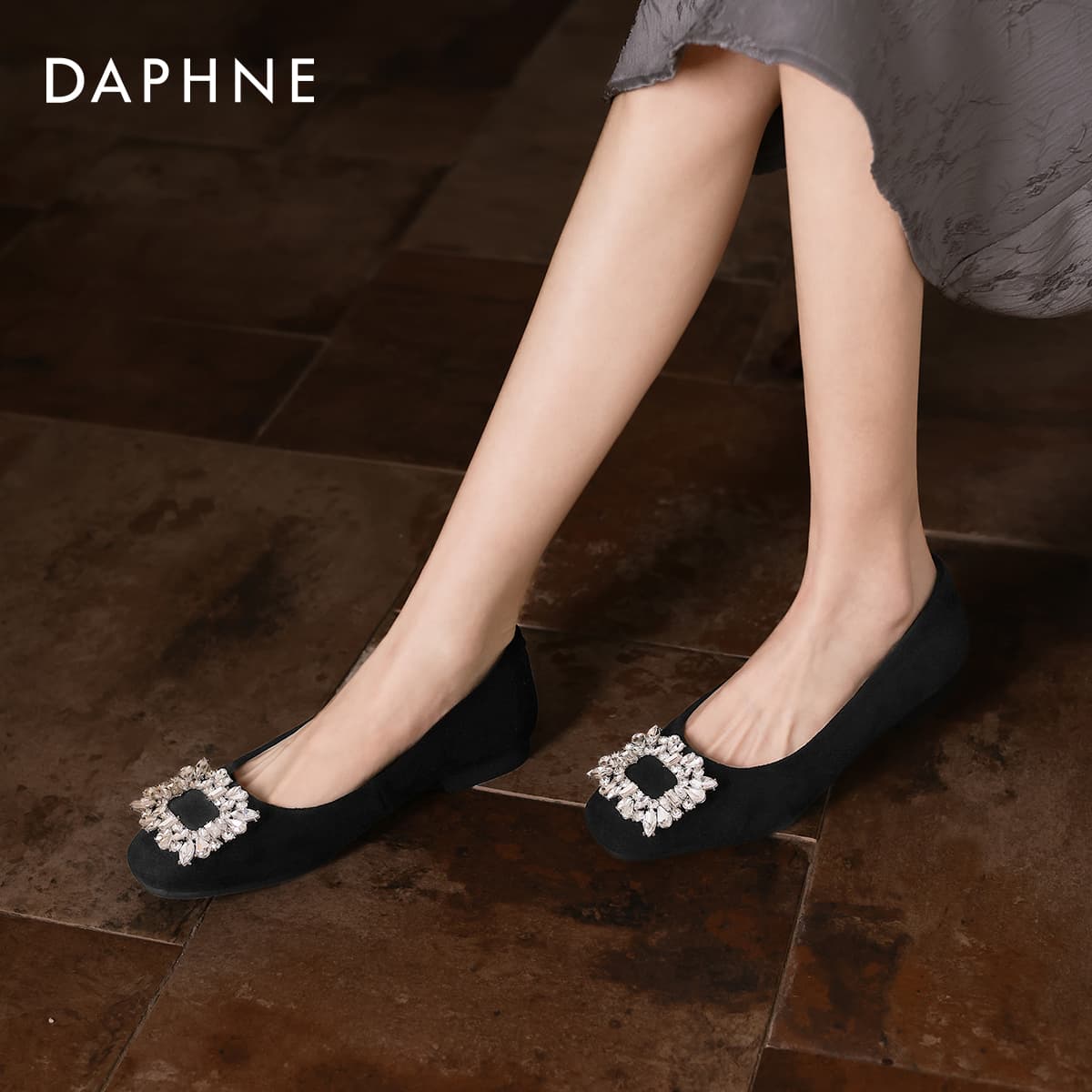 Тапочки Daphne Ткань Женские Повседневные Туфли Женские - изображение 5