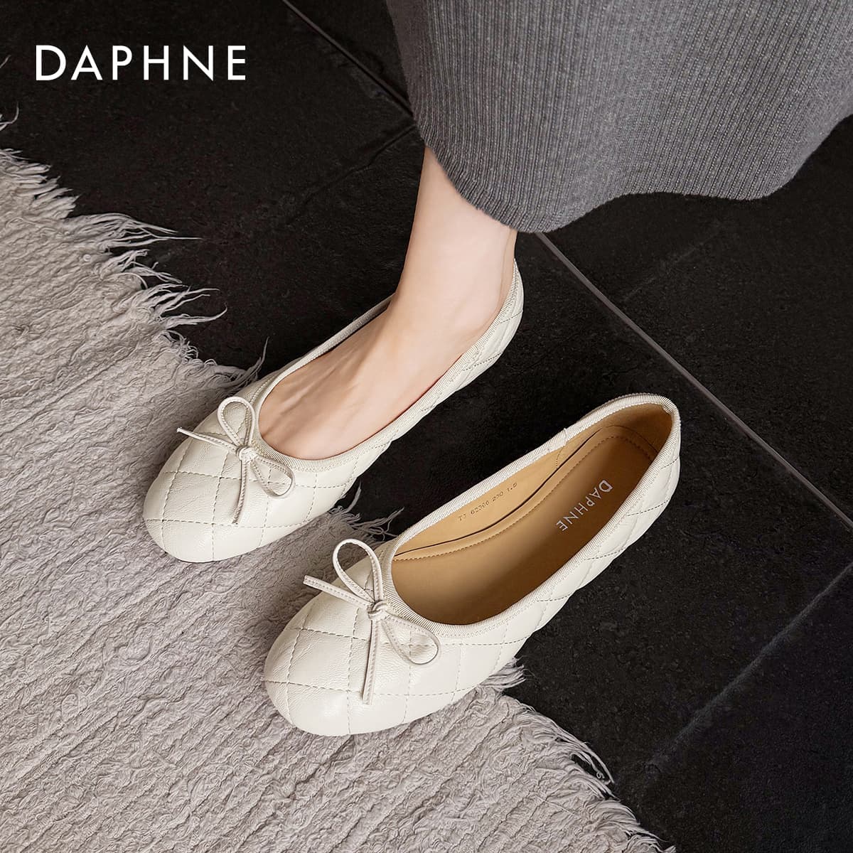 Тапочки DAPHNE Женские Повседневный Обувь без подкладки Женские - изображение 4