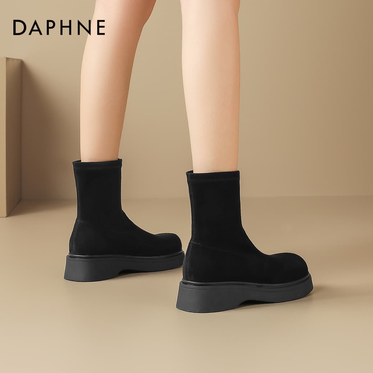 Сапоги DAPHNE Ботильоны Женские - изображение 4