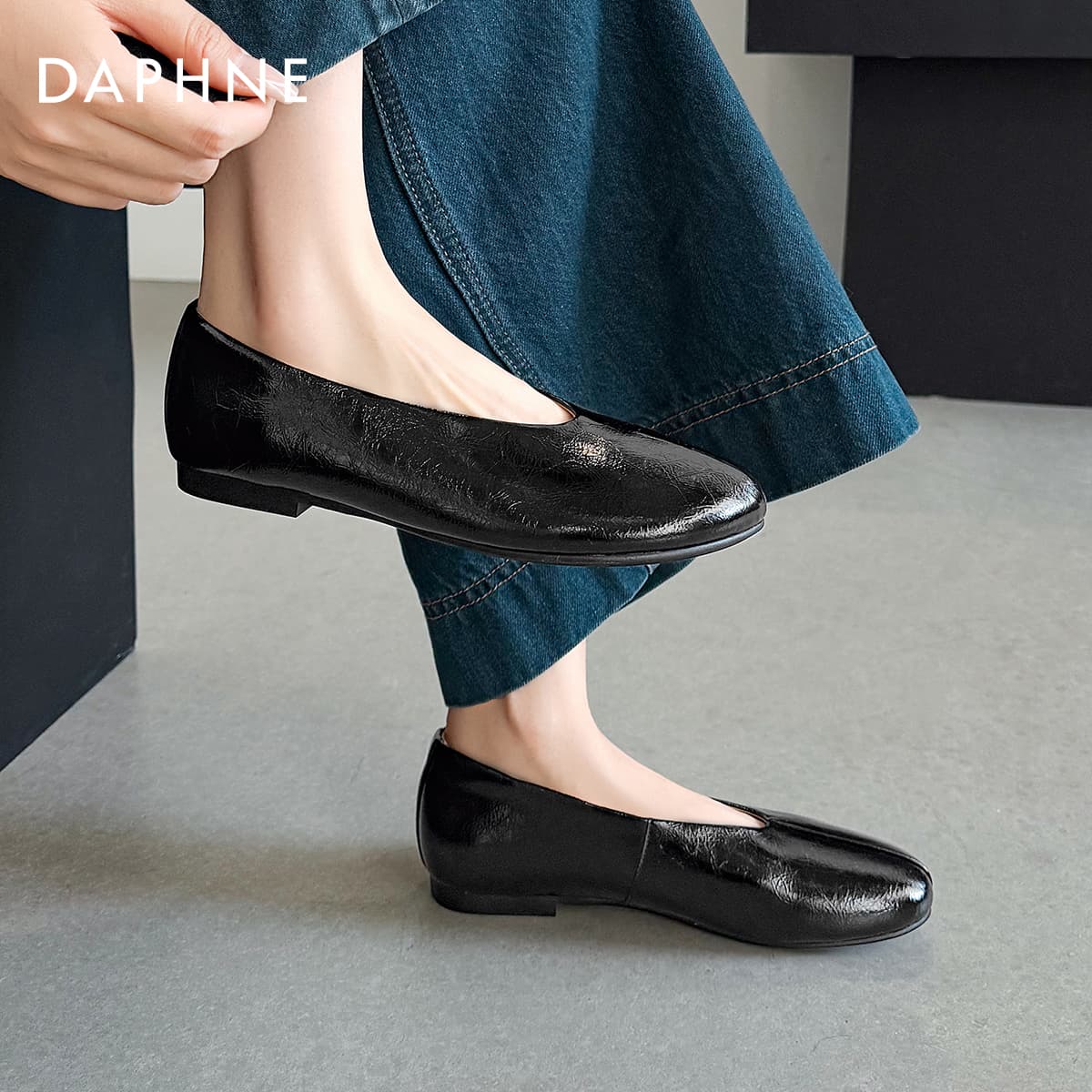 Тапочки DAPHNE Женские Повседневный Обувь без подкладки Женские - изображение 4